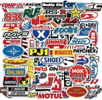100 Adet JDM Graffiti Racing Araba Modifiye Sticker Seti | Sticker Master
