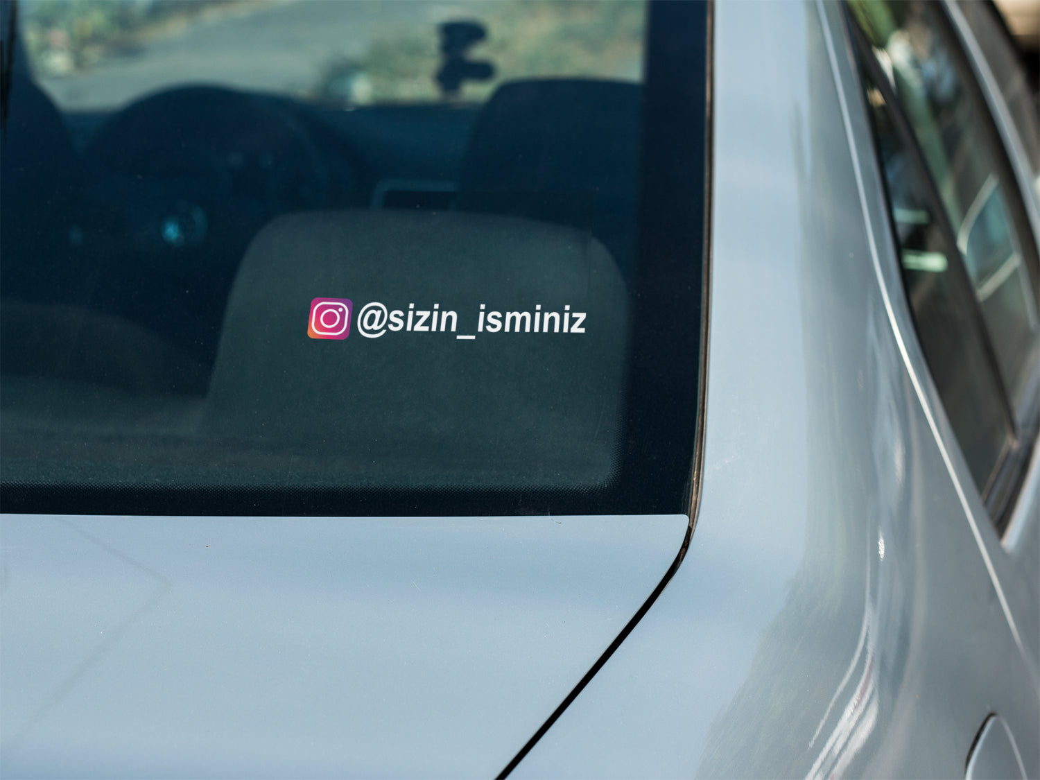 Sticker Master Kişiye Özel Renkli instagram Motorsiklet,Kask,Laptop,Motor Ve Oto Araç Sticker 15 Cm 2 Adet