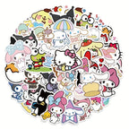 Hello Kitty Kuromi Melody Stil Sticker Seti | Sticker Master