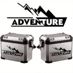 Sticker Master Adventure Sticker Seti - Motosiklet Top Box Uyumlu Etiket (BMW GS / Africa Twin / KTM / Yamaha Tenere)