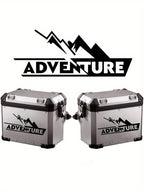 Sticker Master Adventure Sticker Seti - Motosiklet Top Box Uyumlu Etiket (BMW GS / Africa Twin / KTM / Yamaha Tenere)