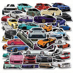 JDM Racing Araba Sticker Seti 50’li | Sticker Master