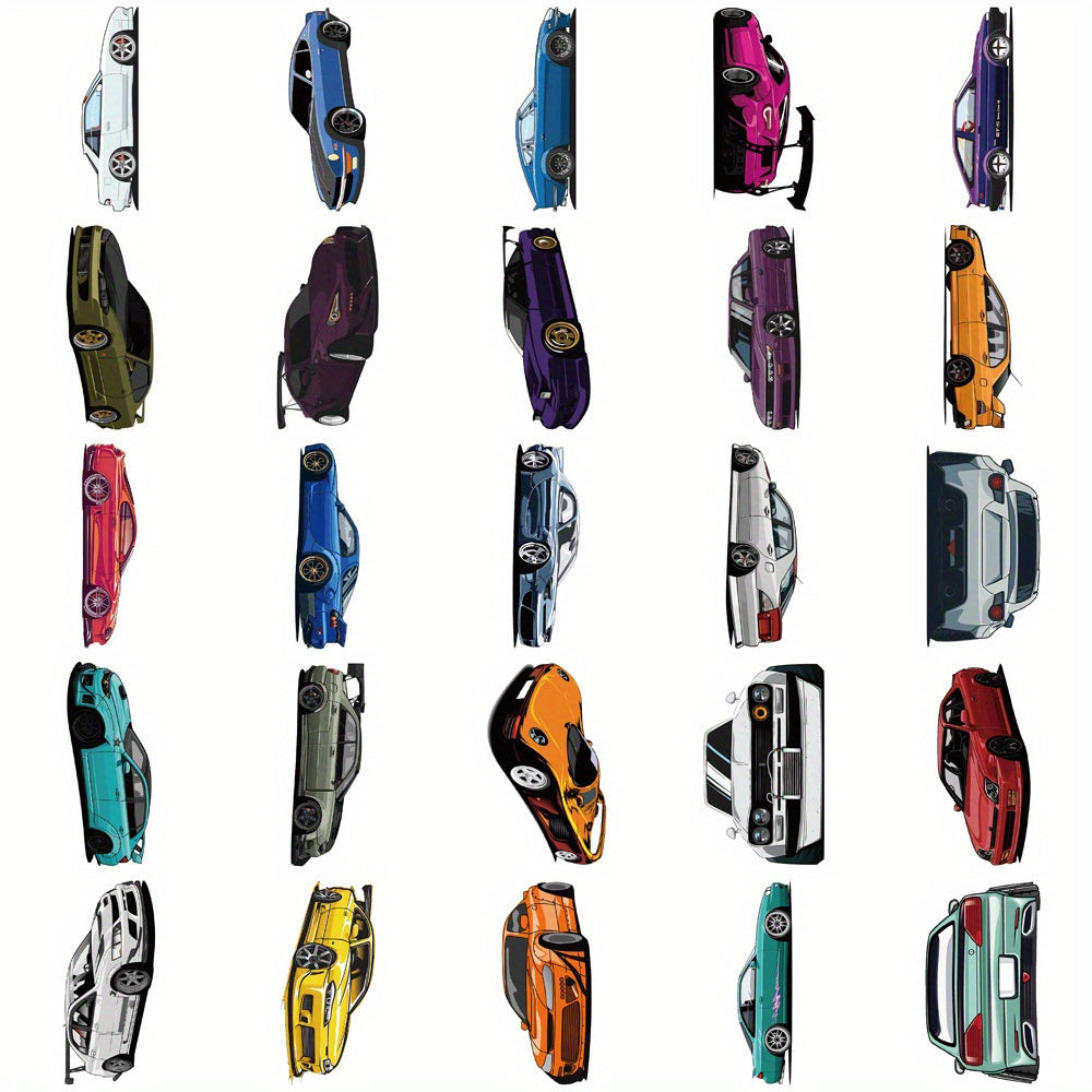 JDM Racing Araba Sticker Seti 50’li | Sticker Master