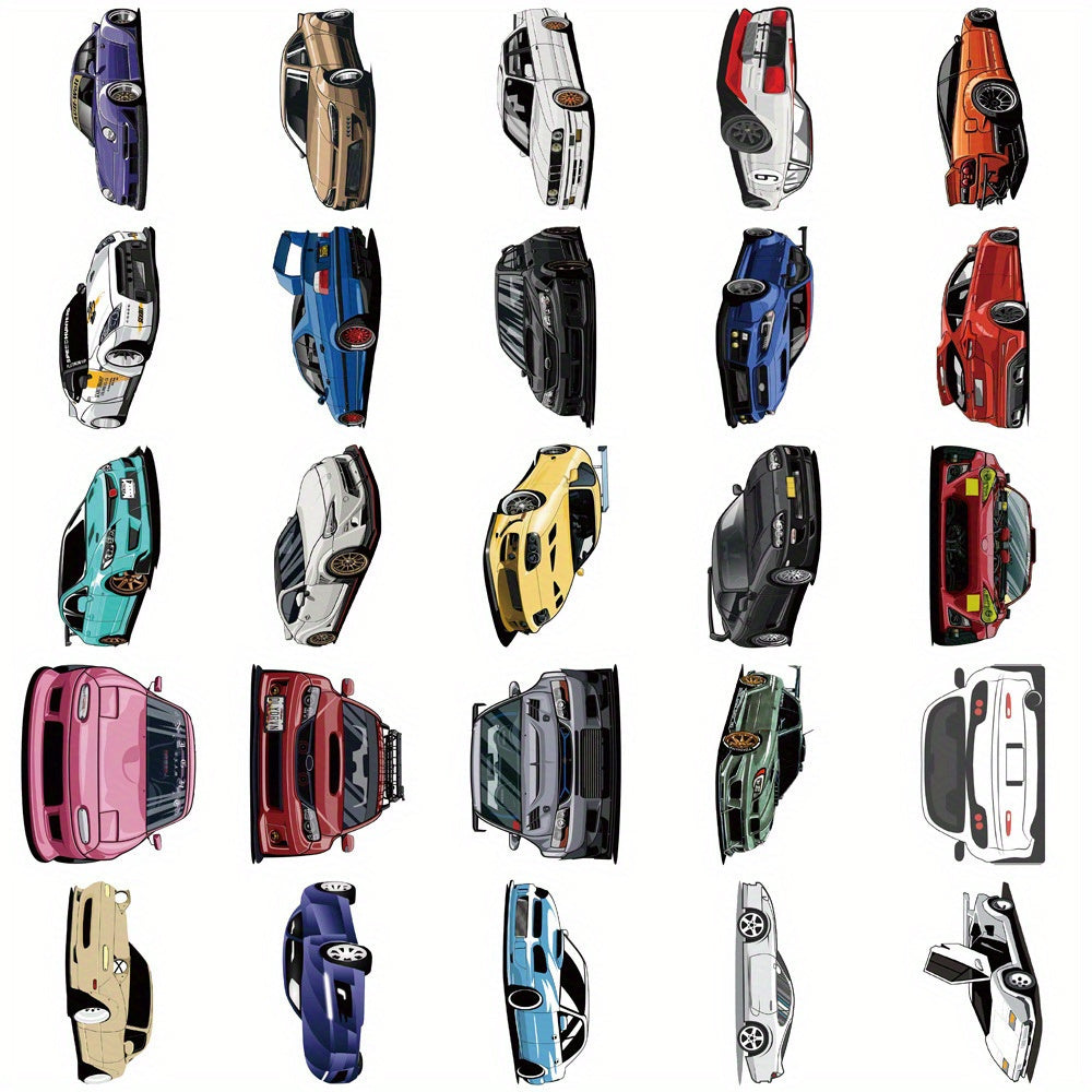 JDM Racing Araba Sticker Seti 50’li | Sticker Master