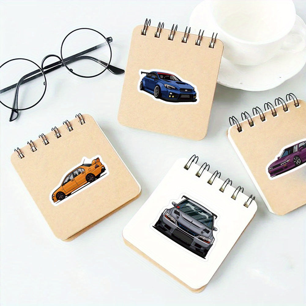 JDM Racing Araba Sticker Seti 50’li | Sticker Master