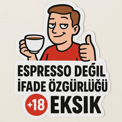 Sticker Master +18 Komik Sticker – Eğlenceli ve Cesur 1 Parça Sticker Master