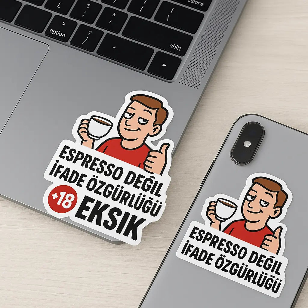 Sticker Master +18 Komik Sticker – Eğlenceli ve Cesur 1 Parça Sticker Master