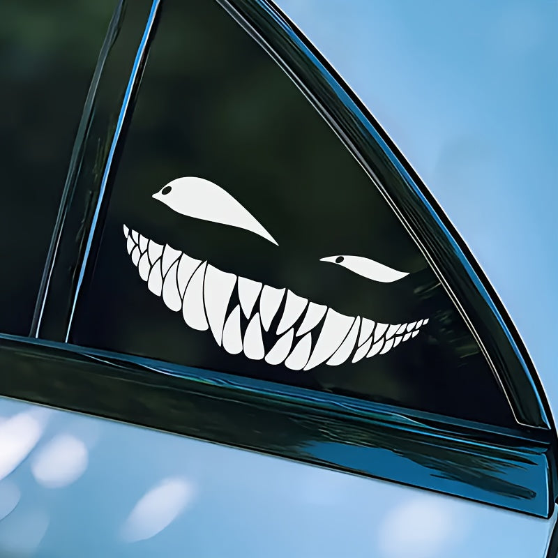 Evil Smile Araba ve Motosiklet Sticker Su Geçirmez | Sticker Master