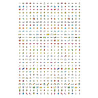 Sticker Master 300 Adet Karışık Sticker Pack Graffiti Araba Stickers Motor Bisiklet Laptop Sticker Etiket Çıkartma