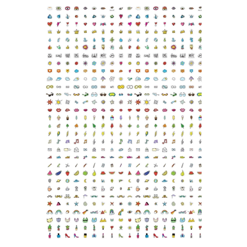 Sticker Master 300 Adet Karışık Sticker Pack Graffiti Araba Stickers Motor Bisiklet Laptop Sticker Etiket Çıkartma