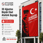 30 Ağustos Büyük Ebat Atatürk Bayrağı – Raşel Kumaş