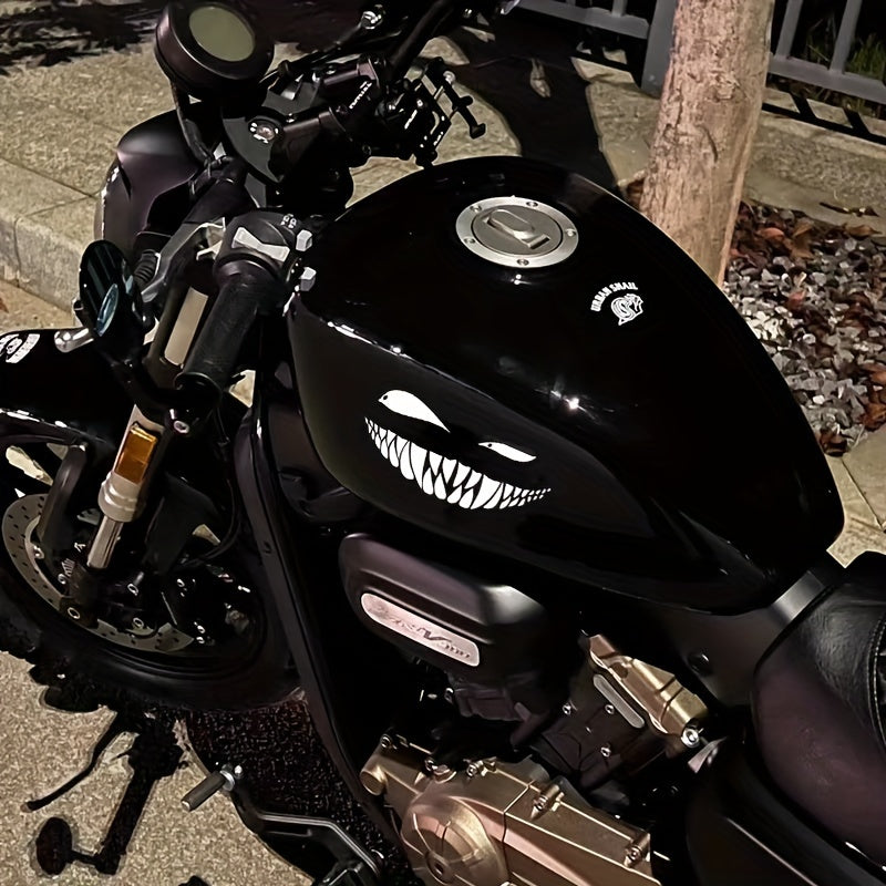 Evil Smile Araba ve Motosiklet Sticker Su Geçirmez | Sticker Master