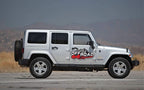 Sticker Master 4x4 Off Road Kapı Sticker Seti Motor, Kask, Laptop, Araba, Oto Araç İçin Dayanıklı Etiket Decal