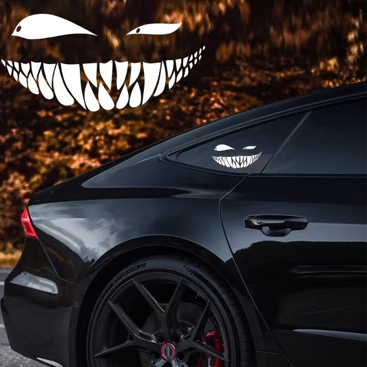 Evil Smile Araba ve Motosiklet Sticker Su Geçirmez | Sticker Master