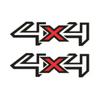 Sticker Master 4x4 Color Sticker Motor, Kask, Laptop, Araba, Oto Araç İçin Dayanıklı Etiket Decal 20 Cm