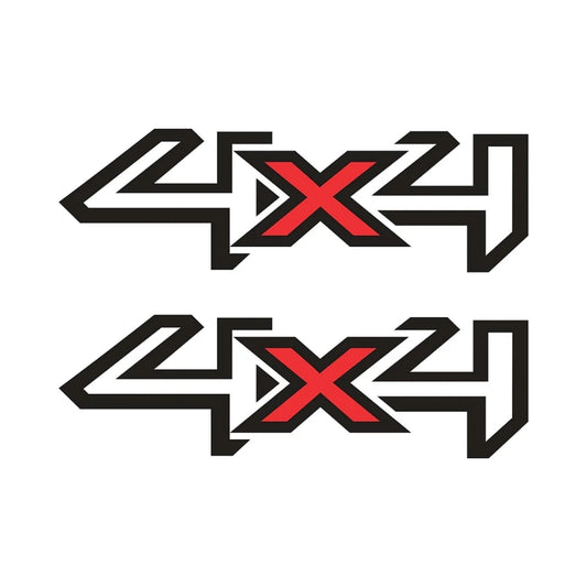 Sticker Master 4x4 Color Sticker Motor, Kask, Laptop, Araba, Oto Araç İçin Dayanıklı Etiket Decal 20 Cm