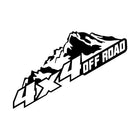 4x4 Off Road Sticker | Dağ Temalı Macera Etiketi | Sticker Master