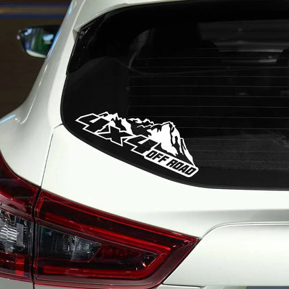 4x4 Off Road Dağ Macerası Sticker 21x7 Cm|Sticker Master Sticker Master