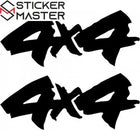 4x4 Off Road Sticker Seti 15 Cm (2 Adet) | Dayanıklı Vinil Etiket | Sticker Master