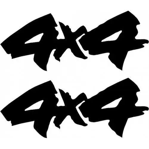 Sticker Master 4x4 Off Road Sticker Seti Motor, Kask, Laptop, Araba, Oto Araç İçin Dayanıklı Etiket Decal