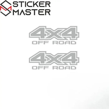 4x4 Sticker Seti | Pick-up ve SUV İçin Off Road Yan Gövde Decal (2 Adet) Sticker Master