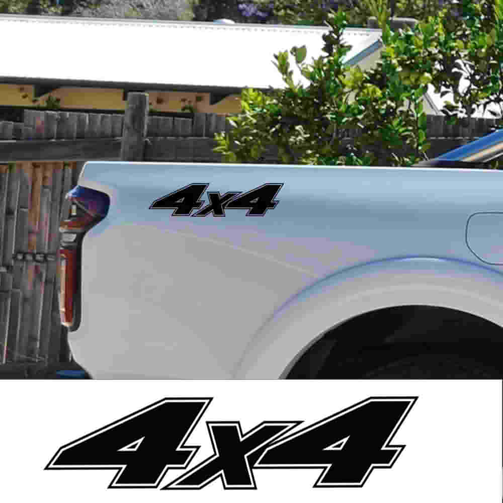 4x4 Off-Road Sticker Seti (2 Adet) | Pickup ve SUV Yan Kapı - Sticker Master