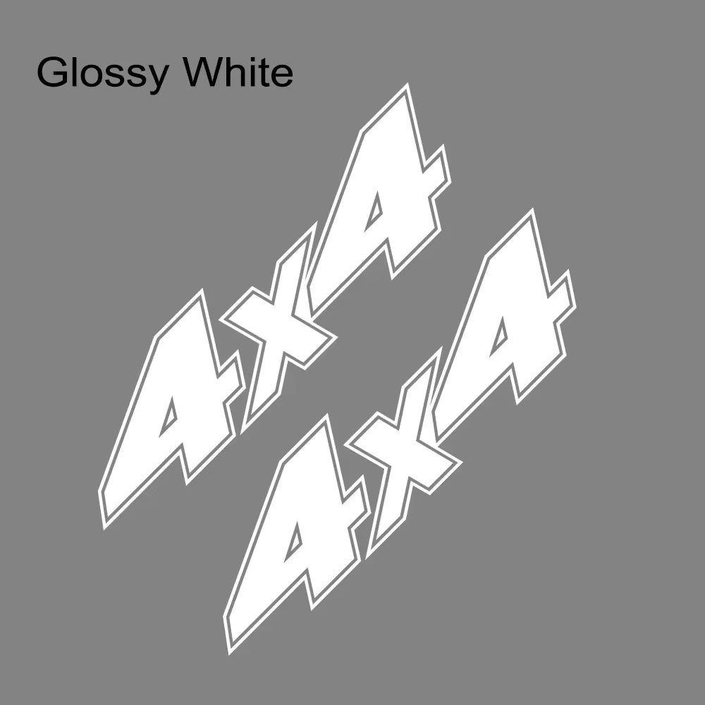 4x4 Off-Road Sticker Seti (2 Adet) | Pickup ve SUV Yan Kapı - Sticker Master