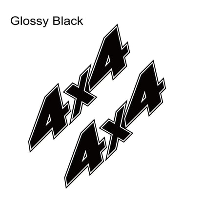 4x4 Off-Road Sticker Seti (2 Adet) | Pickup ve SUV Yan Kapı - Sticker Master