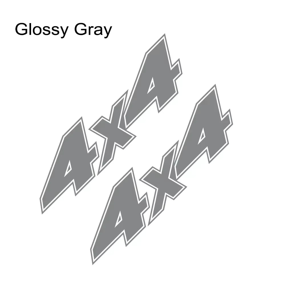 4x4 Off-Road Sticker Seti (2 Adet) | Pickup ve SUV Yan Kapı - Sticker Master