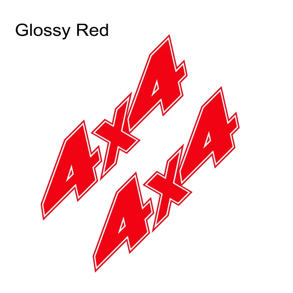 4x4 Off-Road Sticker Seti (2 Adet) | Pickup ve SUV Yan Kapı - Sticker Master