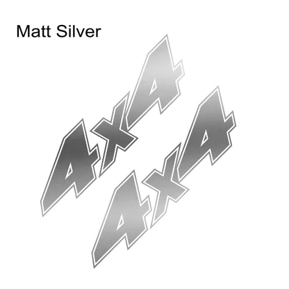 4x4 Off-Road Sticker Seti (2 Adet) | Pickup ve SUV Yan Kapı - Sticker Master