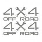 Sticker Master 4x4 Wrench Off-Road Sticker – 50 cm Ustalık ve Gücün Simgesi!