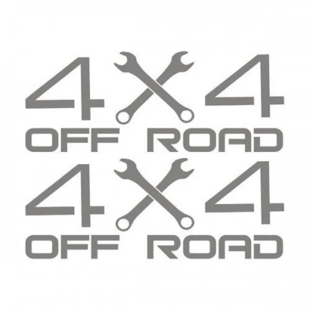 Sticker Master 4x4 Wrench Off-Road Sticker – 50 cm. A Symbol of Mastery and Power!