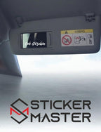 Sticker Master Çok Güzelsin Oto Sticker Güneşlik Ayna Yazısı Araba Cam Motosiklet Sticker 7,2 X 1,2 Cm
