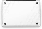 Sticker Master Geometric White Evrensel Sticker Dizüstü Bilgisayar Vinil Sticker Decal 12" 13" 13.3" 14" 15" 15.4" 15.6 inç Dizüstü Bilgisayar Çıkartma Koruyucu Macbook Asus Acer Hp Lenovo Huawei Dell İçin