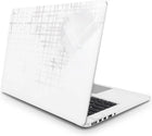 Beyaz Minimalist Laptop Sticker Parlak Tasarım Seti | Sticker Master