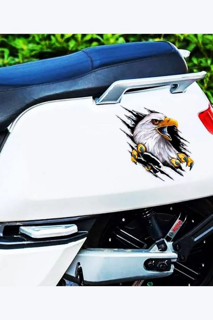 Sticker Master Şahin Motorsiklet,Kask,Laptop,Motor Ve Oto Araç Sticker 10x15 Cm