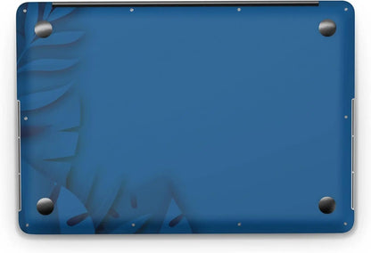 Sticker Master Blue Leaves Evrensel Sticker Dizüstü Bilgisayar Vinil Sticker Decal 12" 13" 13.3" 14" 15" 15.4" 15.6 inç Dizüstü Bilgisayar Çıkartma Koruyucu Macbook Asus Acer Hp Lenovo Huawei Dell İçin Sticker Master