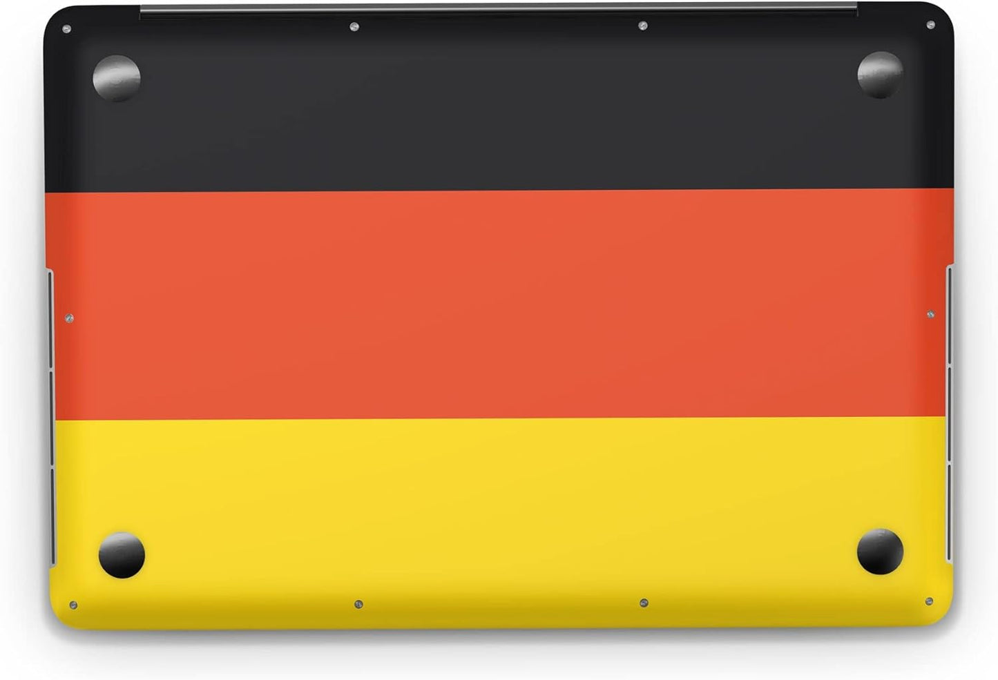 Sticker Master German Flag Evrensel Sticker Dizüstü Bilgisayar Vinil Sticker Decal 12" 13" 13.3" 14" 15" 15.4" 15.6 inç Dizüstü Bilgisayar Çıkartma Koruyucu Macbook Asus Acer Hp Lenovo Huawei Dell İçin