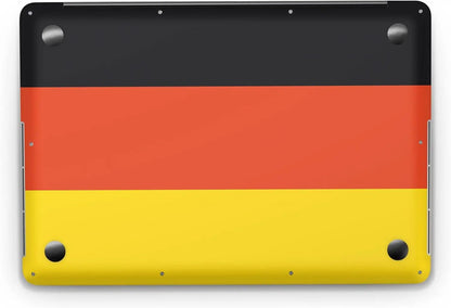Sticker Master German Flag Evrensel Sticker Dizüstü Bilgisayar Vinil Sticker Decal 12" 13" 13.3" 14" 15" 15.4" 15.6 inç Dizüstü Bilgisayar Çıkartma Koruyucu Macbook Asus Acer Hp Lenovo Huawei Dell İçin Sticker Master