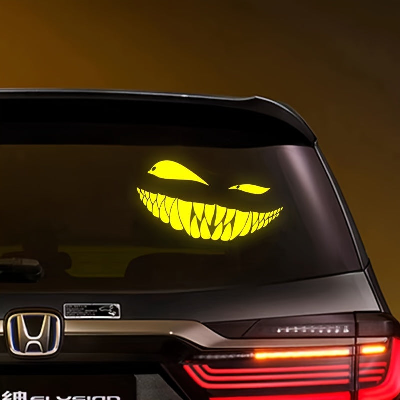 Evil Smile Araba ve Motosiklet Sticker Su Geçirmez | Sticker Master
