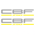 Sticker Master Cbf 250 Sticker Set Motor Çıkartma Etiket