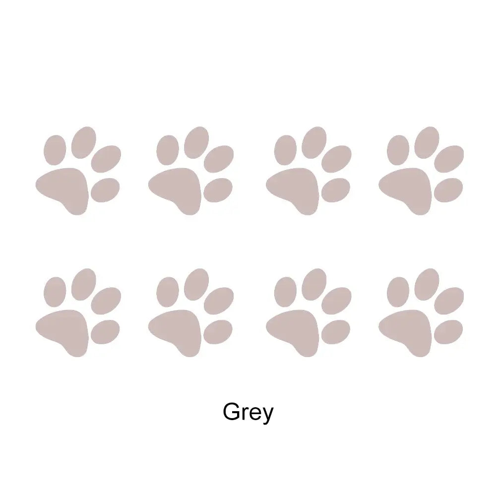 6 Adet Kedi Patisi Sticker Seti | Motosiklet Çanta ve Kask Dekoru (3x3 cm) Sticker Master