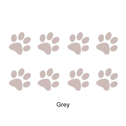 6 Adet Kedi Patisi Sticker Seti | Motosiklet Çanta ve Kask Dekoru (3x3 cm) Sticker Master