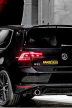 Sticker Master Fake Taxi Taksi Sticker Motorsiklet,Kask,Laptop,Motor Ve Oto Araç Sticker 14 X 3 Cm Renkli