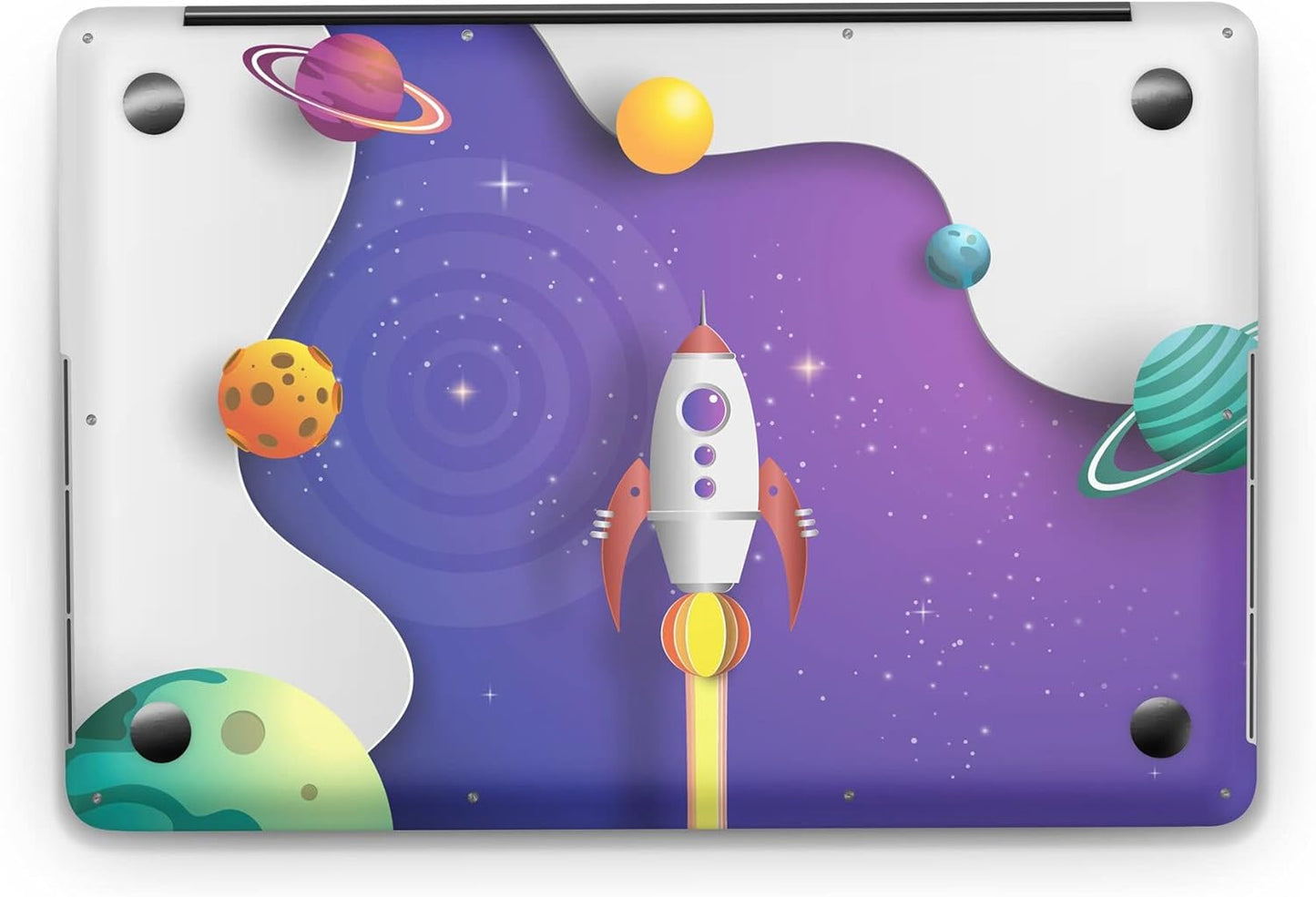 Sticker Master Speed Up Evrensel Sticker Dizüstü Bilgisayar Vinil Sticker Decal 12" 13" 13.3" 14" 15" 15.4" 15.6 inç Dizüstü Bilgisayar Çıkartma Koruyucu Macbook Asus Acer Hp Lenovo Huawei Dell İçin