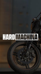 Sticker Master Hard Machina Motorsiklet,Kask,Laptop,Motor Ve Oto Araç Sticker 20 X 4 Cm Beyaz