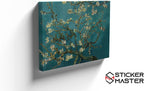 Sticker Master Almond Blossom Çiçek Açan Badem Ağacı Kanvas Tablo | 40x60 Cm,50x70 Cm,100x70 Cm | Sanatın Büyüsünü Mekânınıza Taşıyın