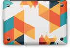 Sticker Master Geometric Background Evrensel Sticker Dizüstü Bilgisayar Vinil Sticker Decal 12" 13" 13.3" 14" 15" 15.4" 15.6 inç Dizüstü Bilgisayar Çıkartma Koruyucu Macbook Asus Acer Hp Lenovo Huawei Dell İçin