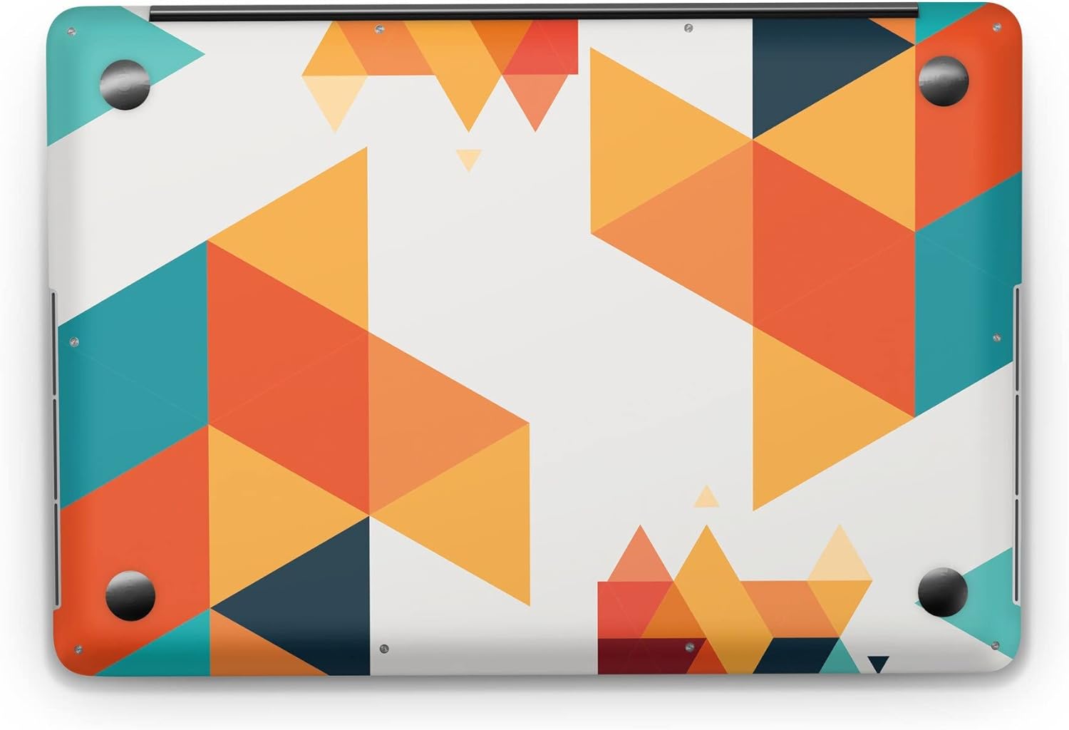 Sticker Master Geometric Background Evrensel Sticker Dizüstü Bilgisayar Vinil Sticker Decal 12" 13" 13.3" 14" 15" 15.4" 15.6 inç Dizüstü Bilgisayar Çıkartma Koruyucu Macbook Asus Acer Hp Lenovo Huawei Dell İçin